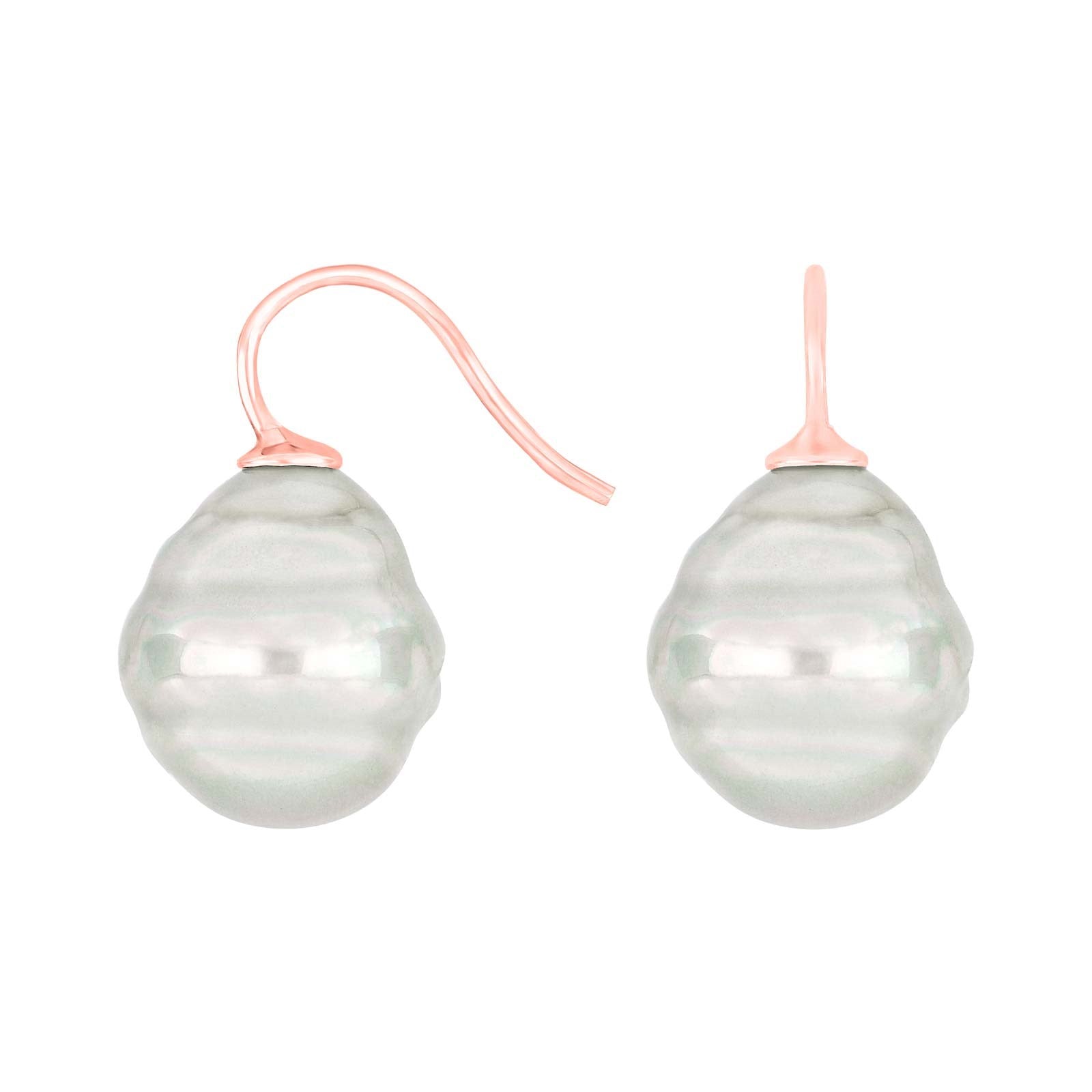 Silver ear. w/Mallorca pearl