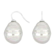 Silver ear. w/Mallorca pearl