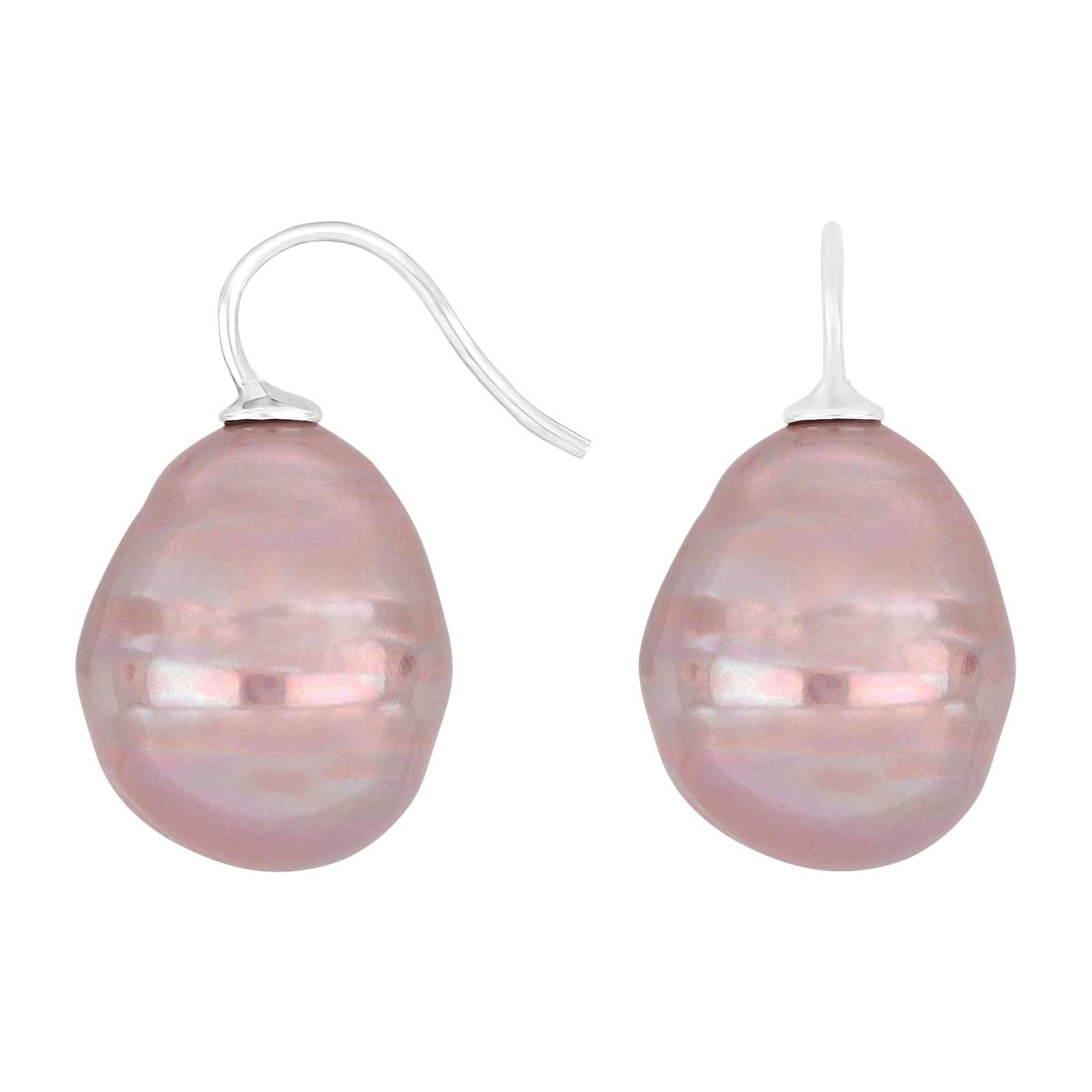 Silver ear. w/Mallorca pearl