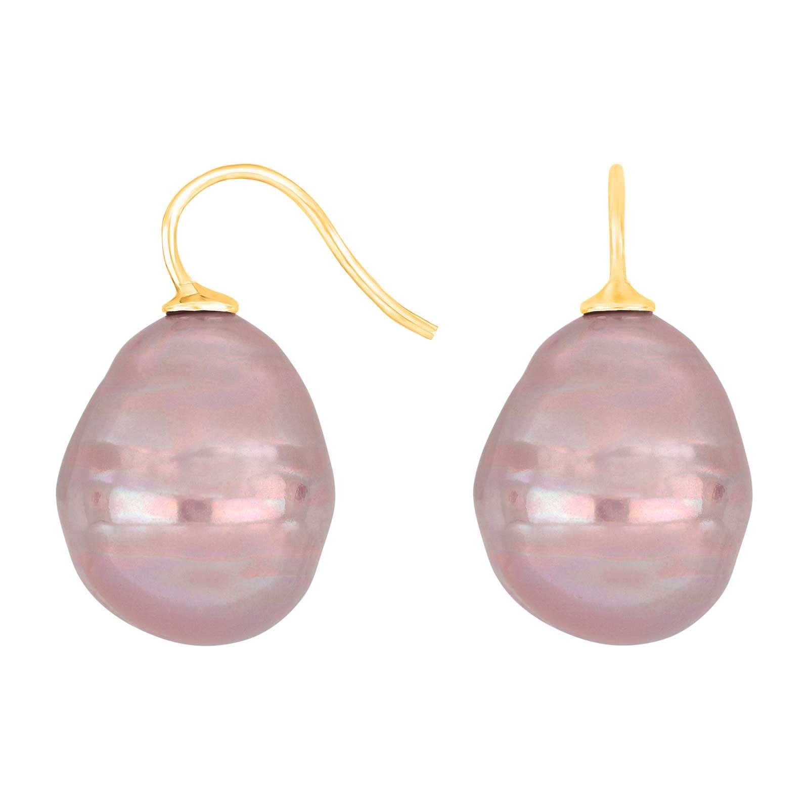 Silver ear. w/Mallorca pearl