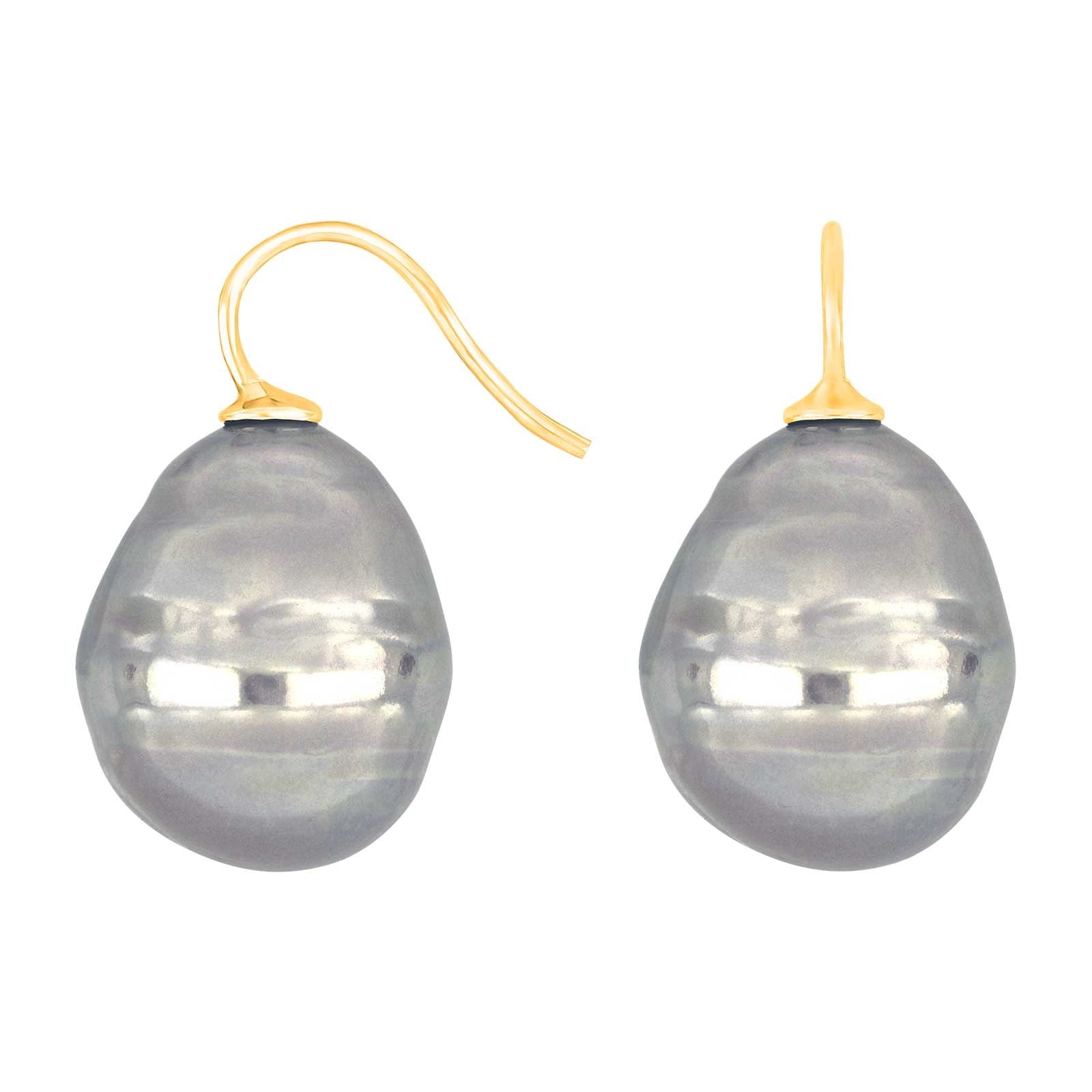 Silver ear. w/Mallorca pearl