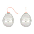 Silver ear. w/Mallorca pearl