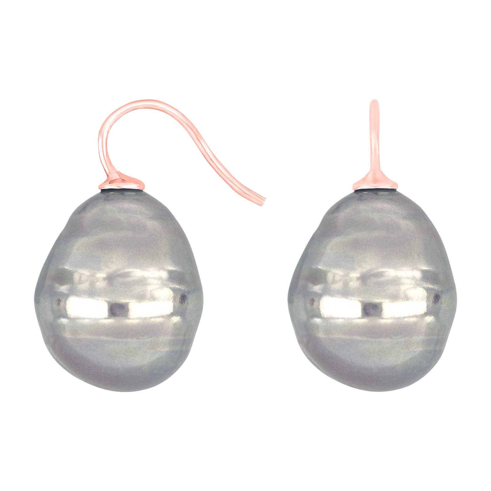 Silver ear. w/Mallorca pearl