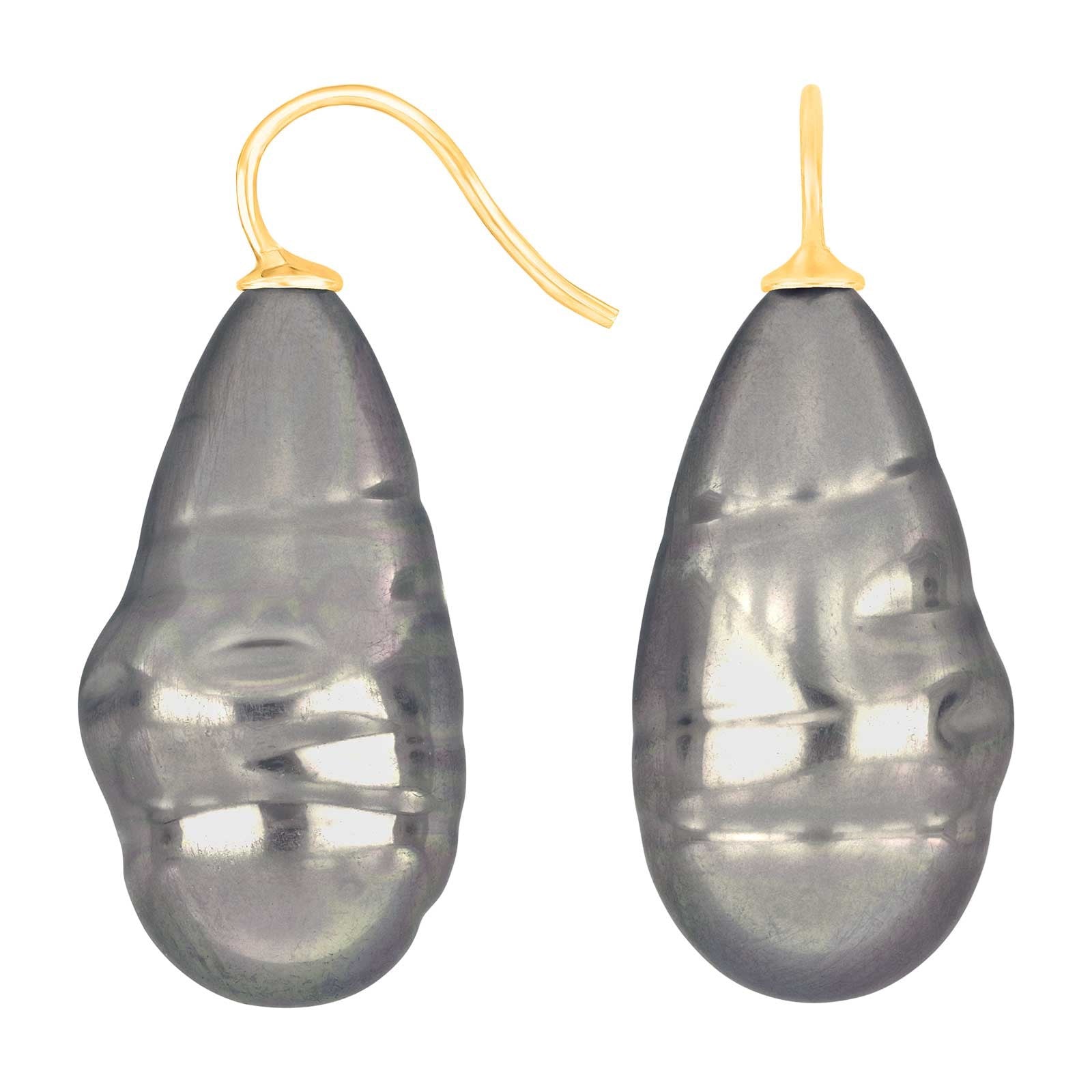 Silver ear. w/Mallorca pearl