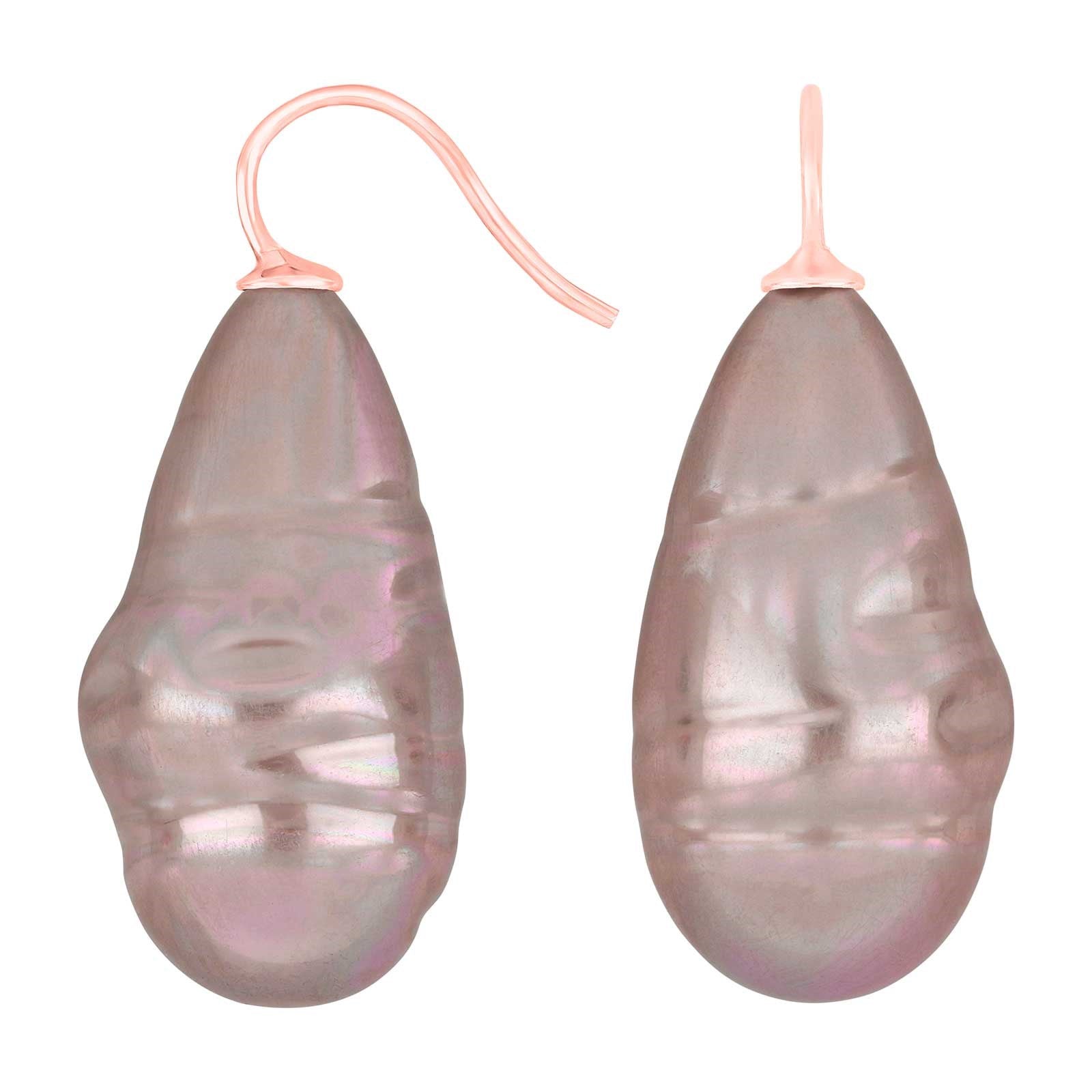 Silver ear. w/Mallorca pearl