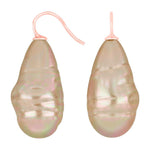 Silver ear. w/Mallorca pearl