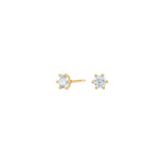 14ct. gold earrings 4mm