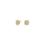 8ct. Gold earring w/cz
