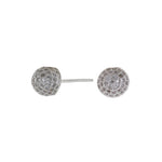 Silver rhod. earrings AMOLANOR