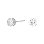 Rhd. Silver earring