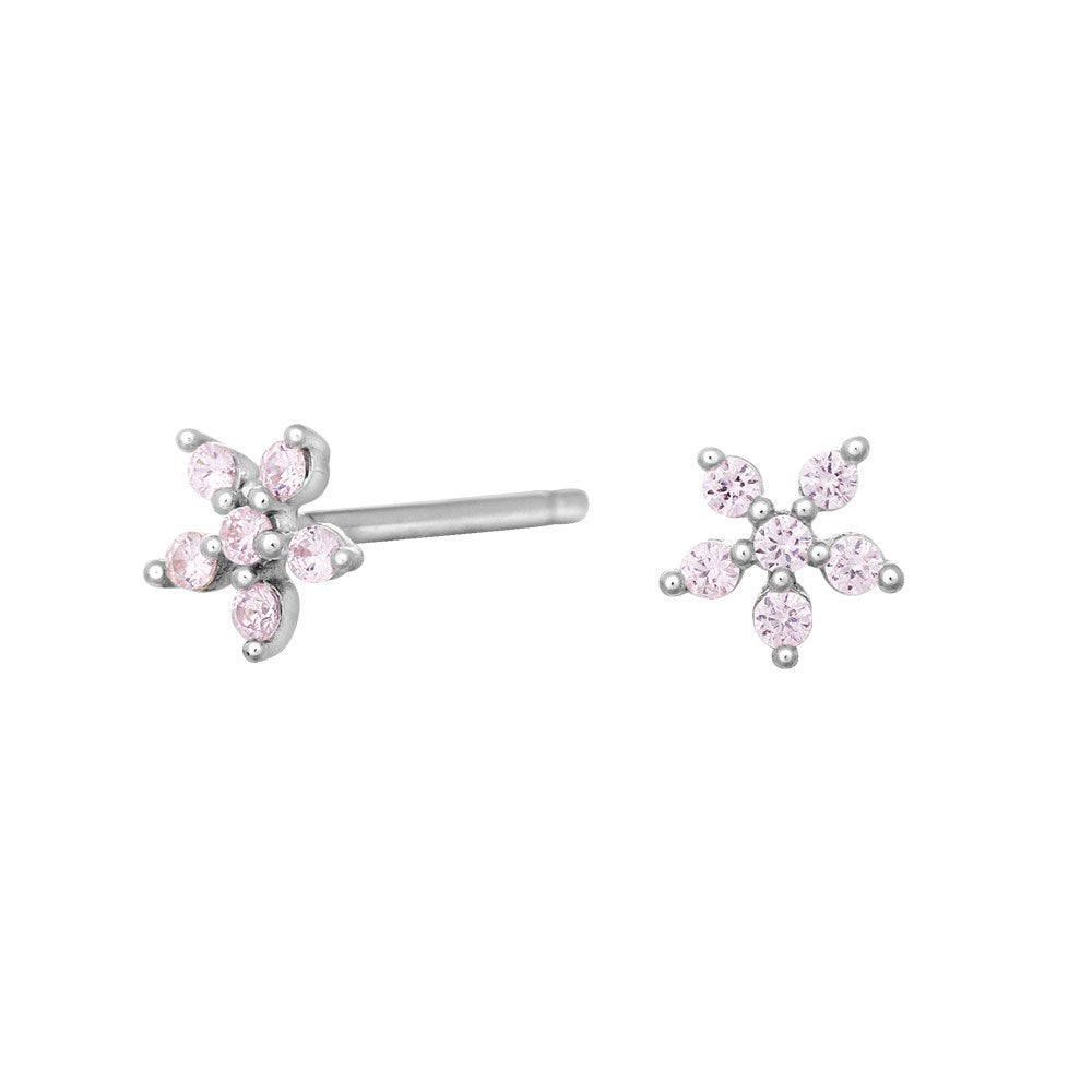 Rhd. Silver earring