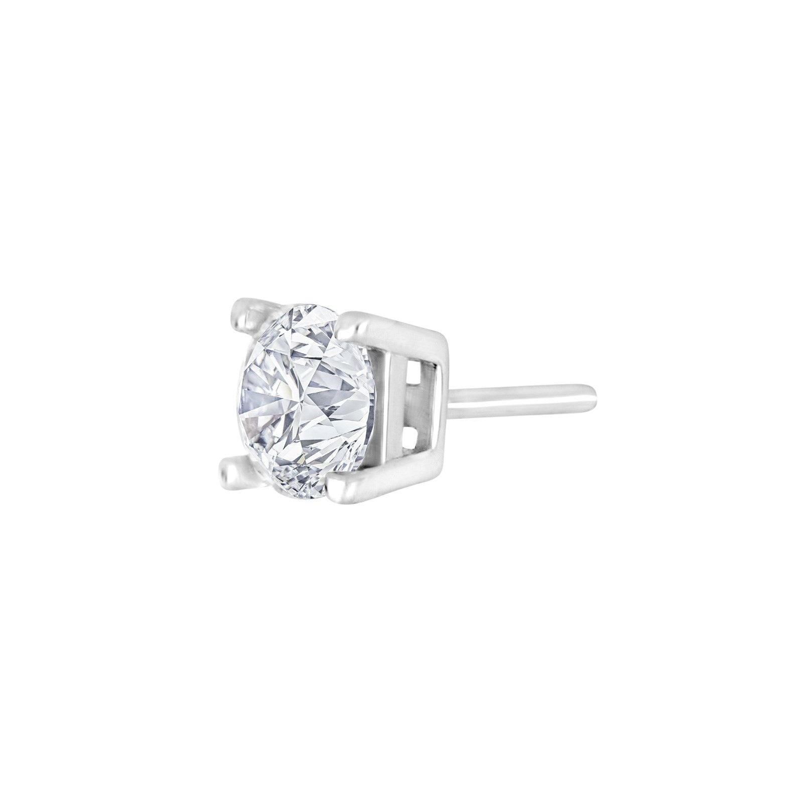 SON Rhd. Silver earring