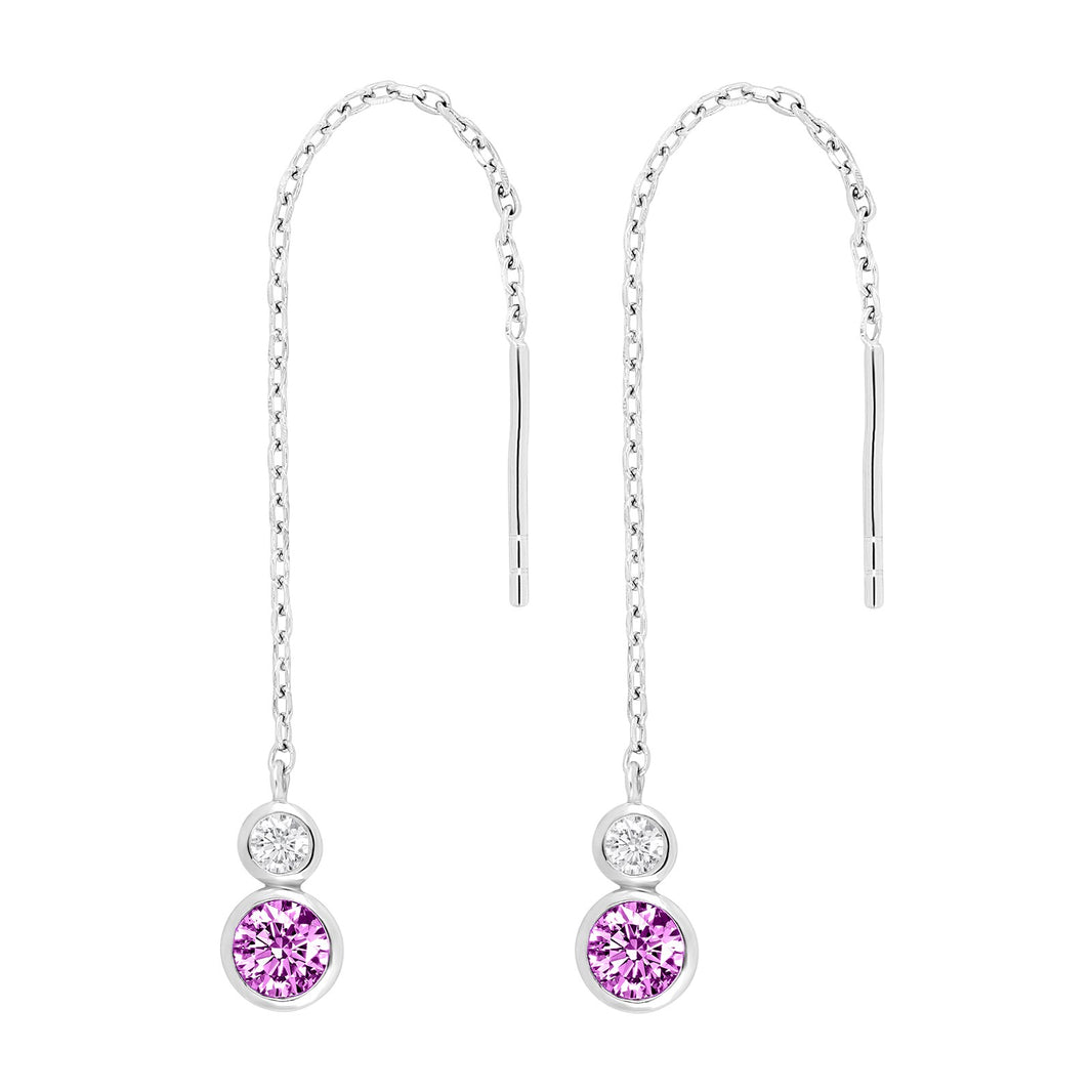 Rhd. Silber Ohrring IDANOR