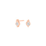 Silver ear studs IRENENOR