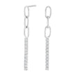 Silver earrings KLEONOR