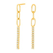 Silver earrings KLEONOR