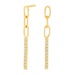 Silver earrings KLEONOR