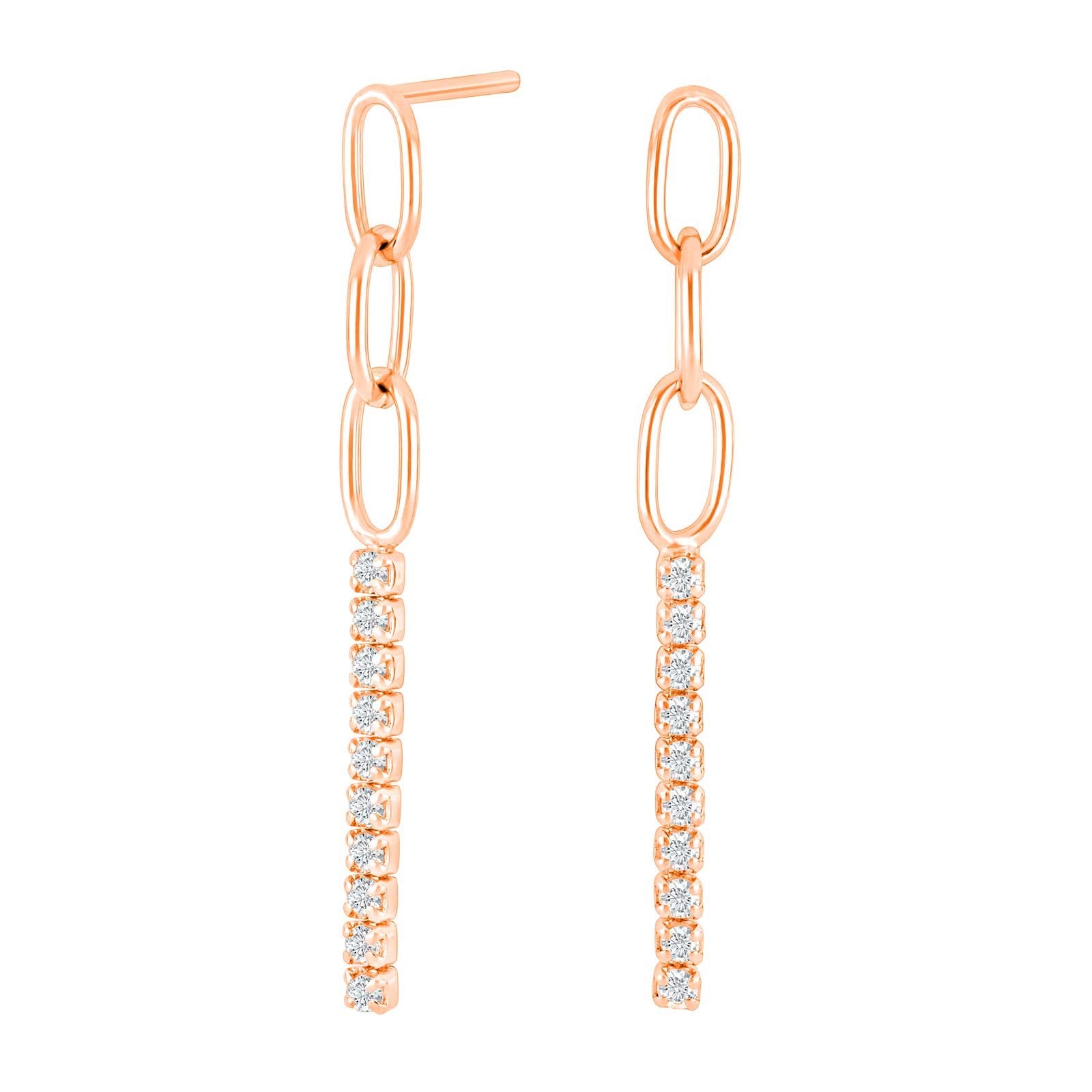 Silver earrings KLEONOR