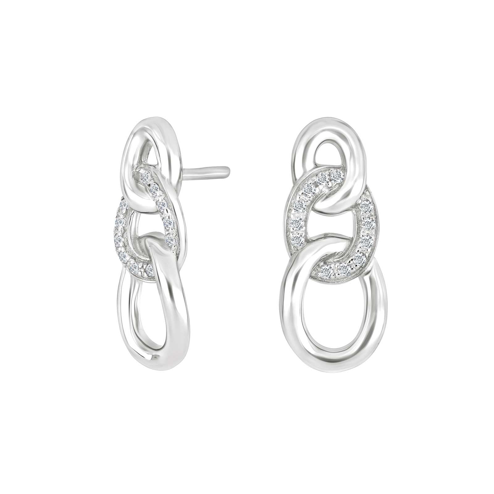 Silver earrings KITNOR