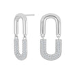 Silver earrings KORANOR