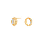 Silver ear studs KETTINOR