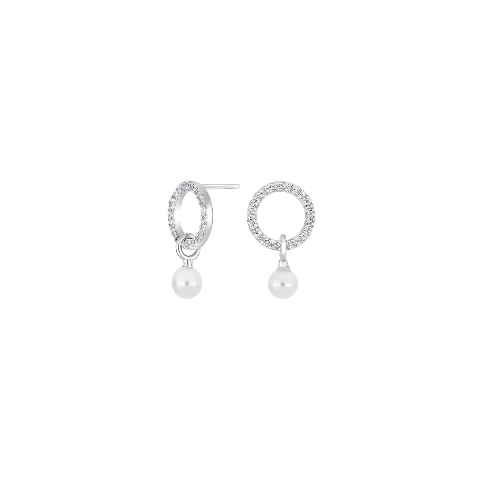 Silver earrings LISBETHNOR