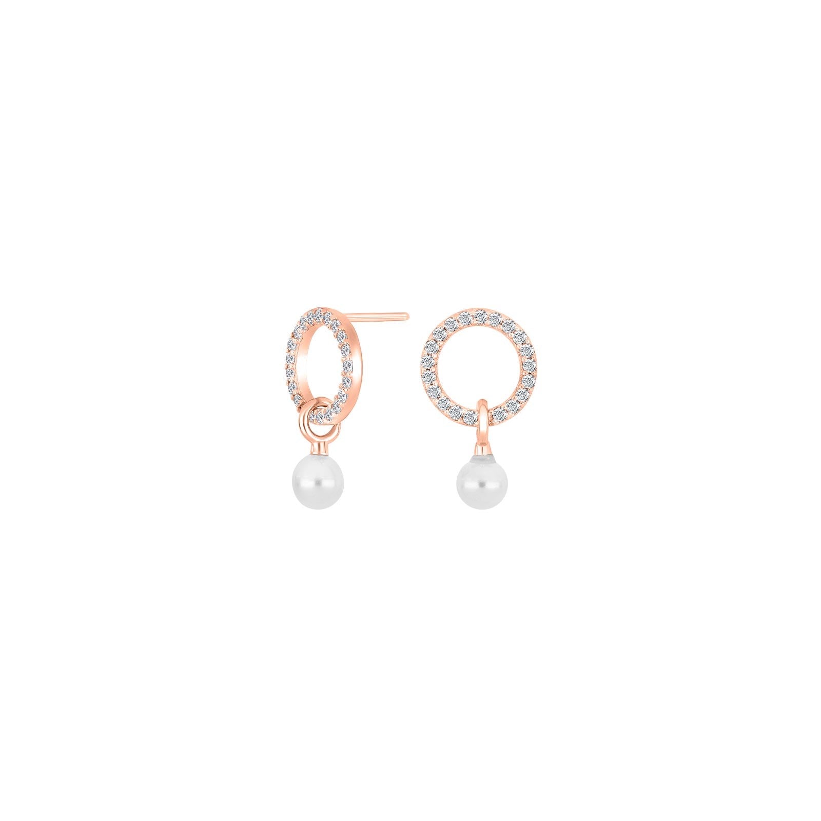 Silver earrings LISBETHNOR