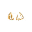 Silver earrings LEANOR