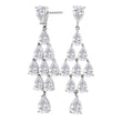 Silver earrings LOTTENOR