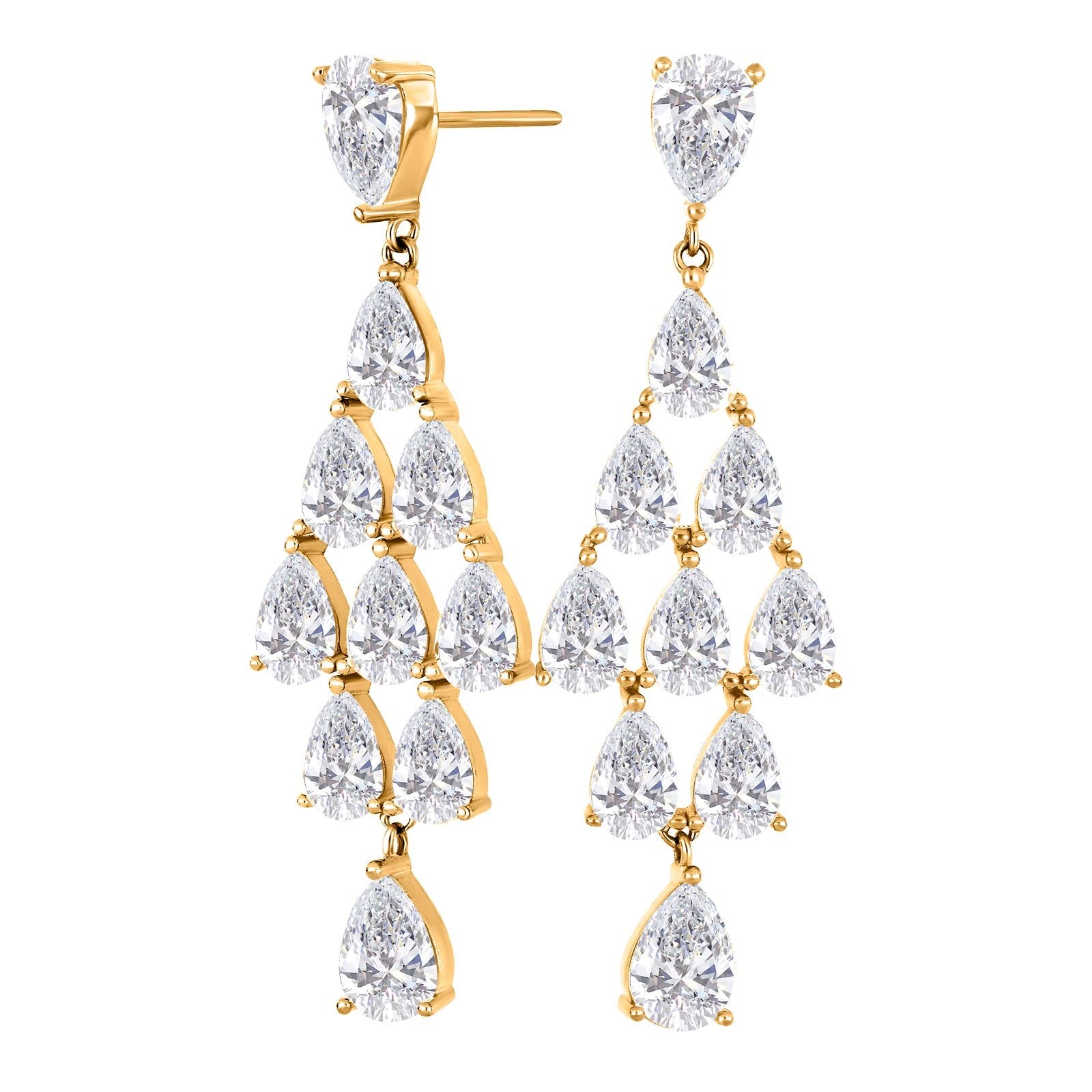 Sølv ørehængere LOTTENOR