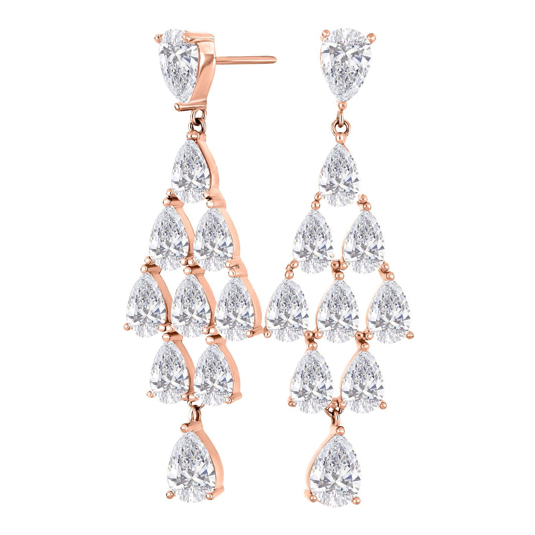 Silver earrings LOTTENOR