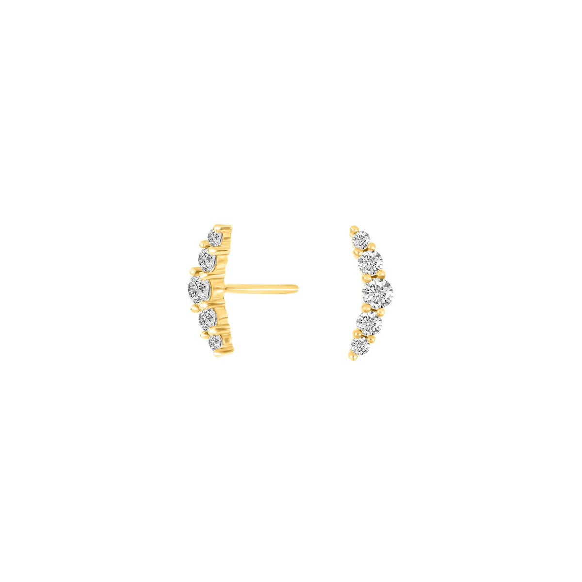Silver earrings LINDANOR