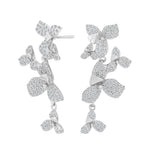 Silver earrings LOUISENOR