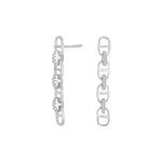 Silver earrings LARANOR