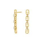 Silver earrings LARANOR
