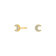 Silver earrings LUNANOR moon