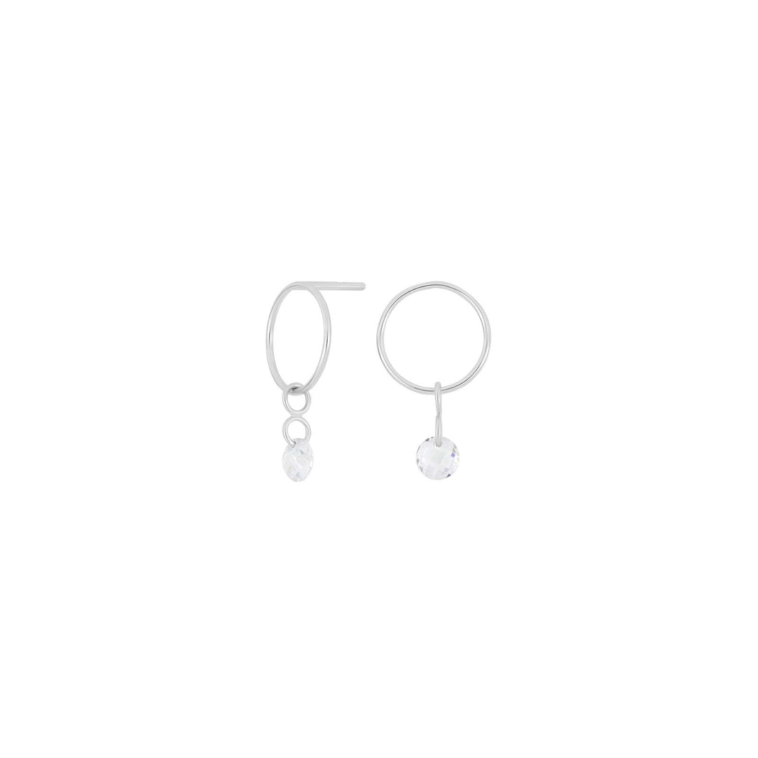 Silver earrings MAJANOR
