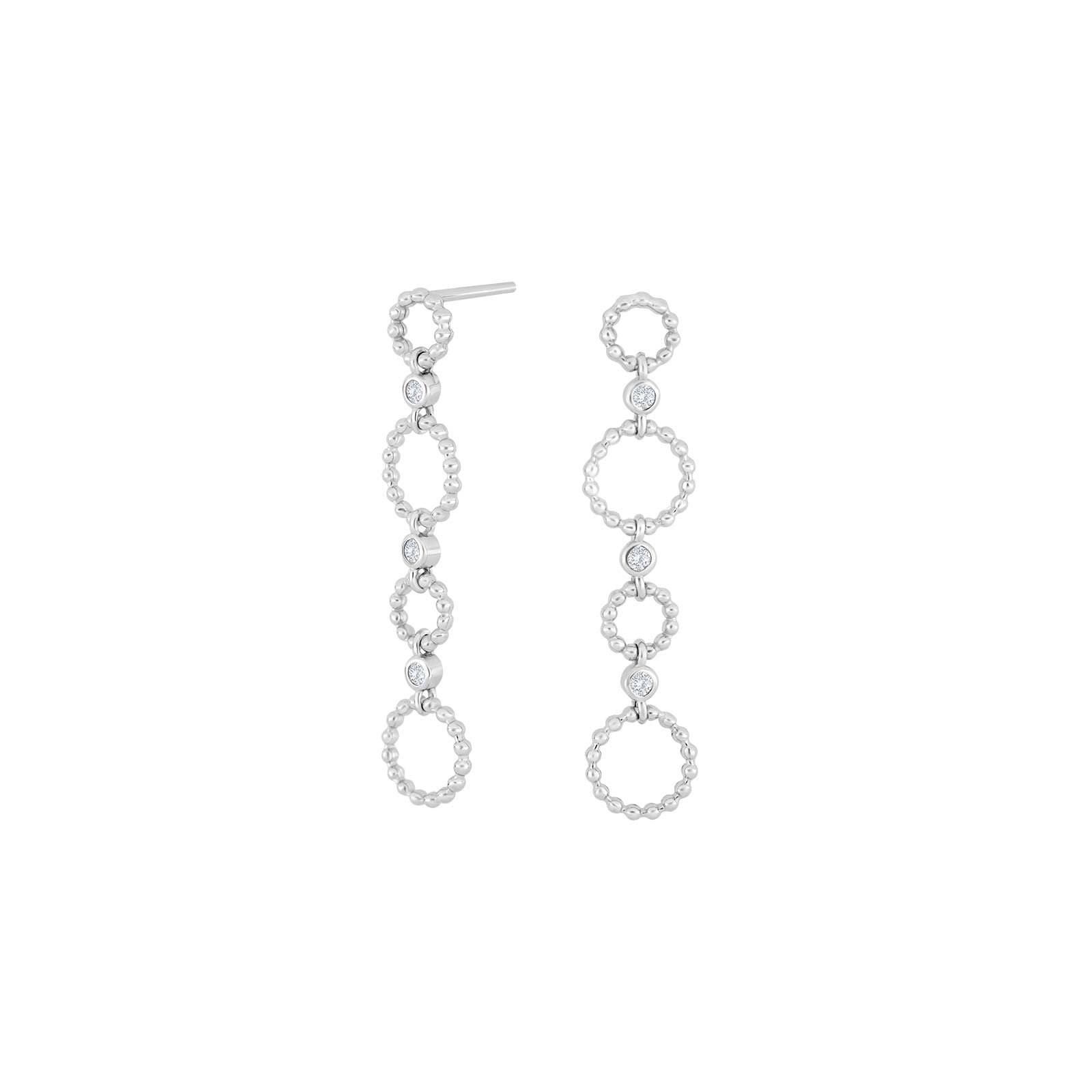 Silver earrings MARIENOR 3