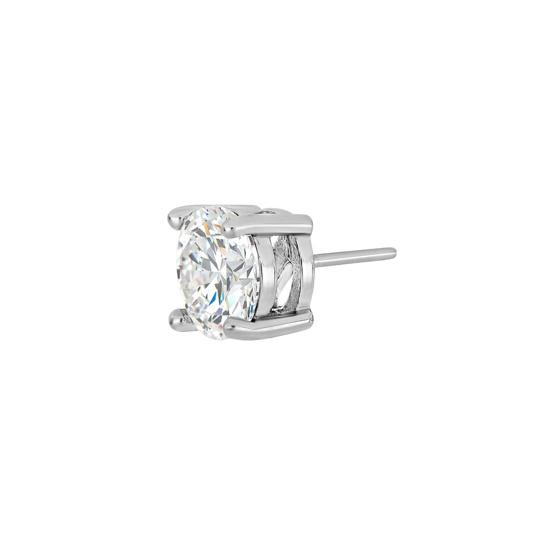 SON Rhd. Silver earring