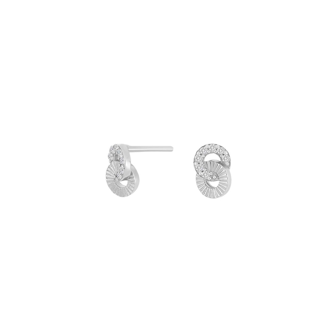 Silver ear studs NINANOR 1