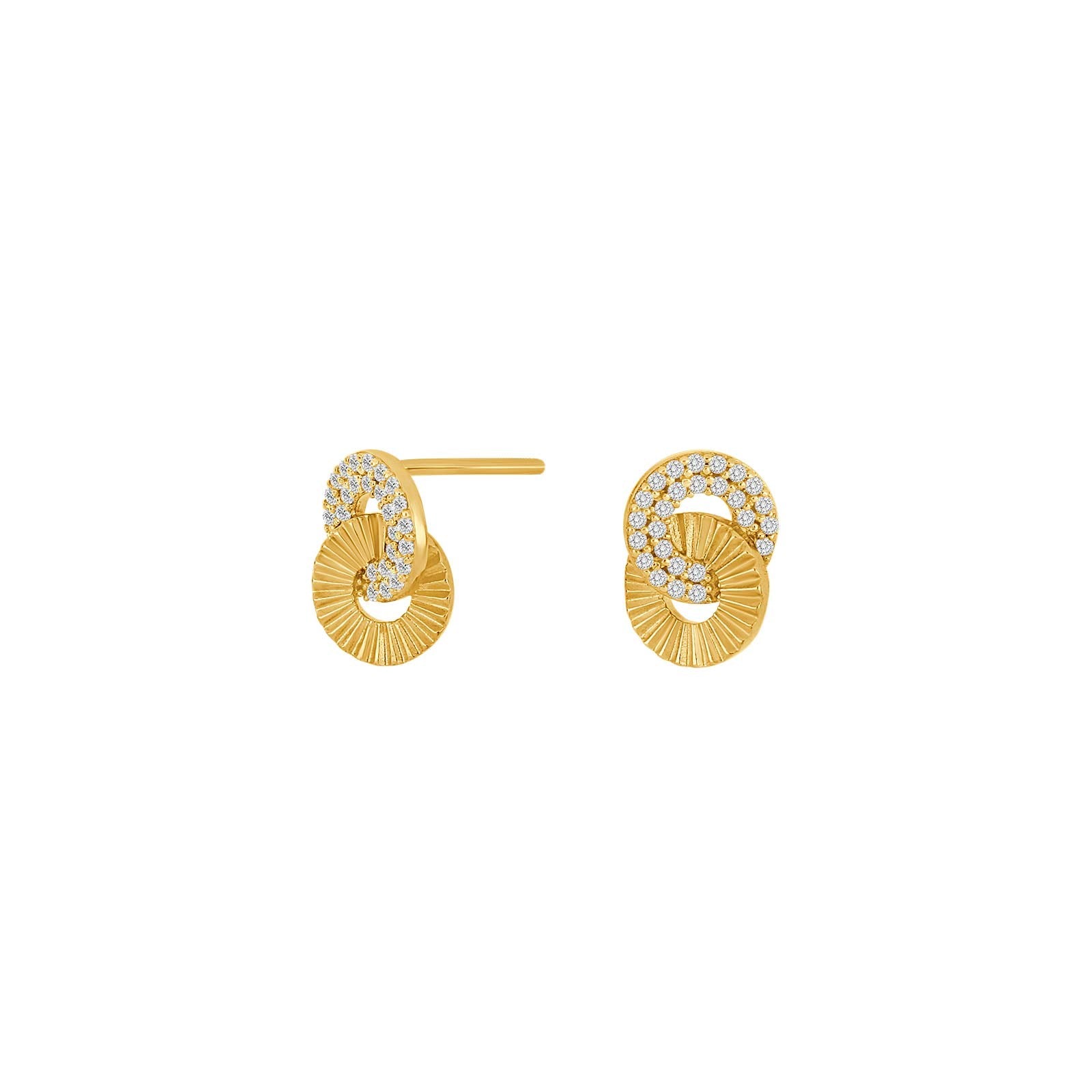 Silver ear studs NINANOR 2