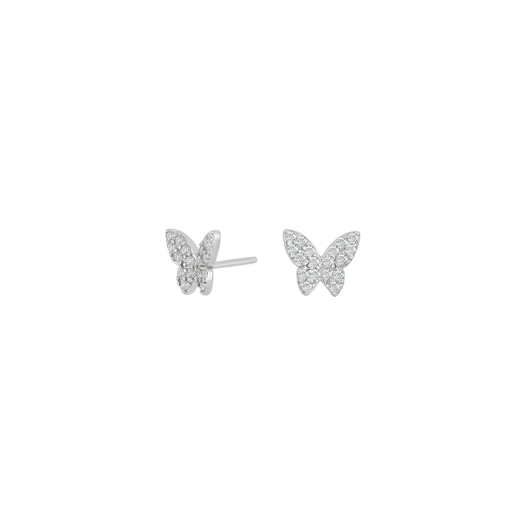Silver stud earrings NELLIENOR 1
