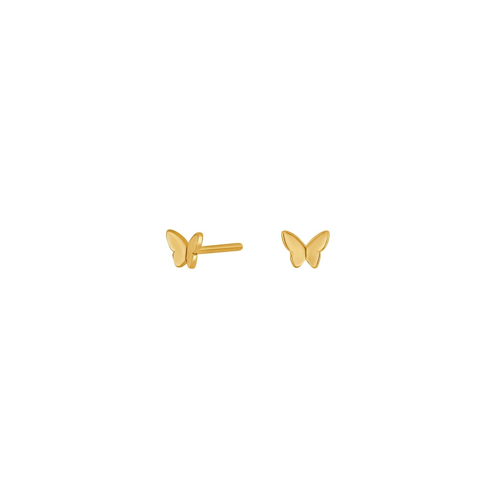 Silver ear studs NELLIENOR 2