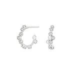 Sølv creoler NANANOR