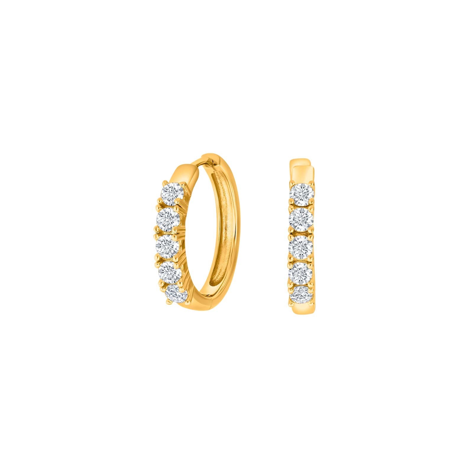 Sølv creoler 20mm OBINOR