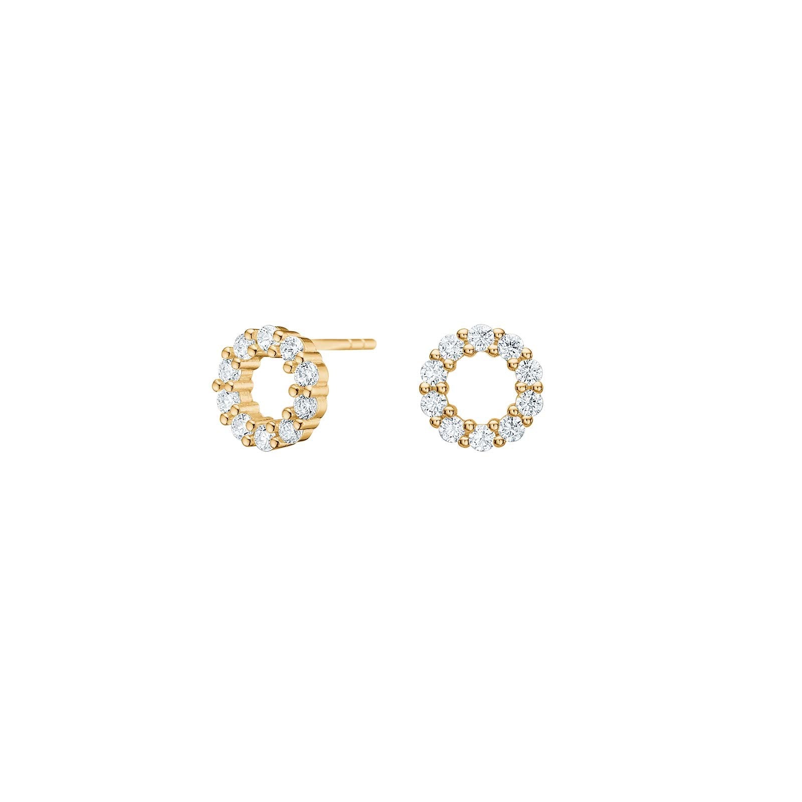 Silberohrring Kreis