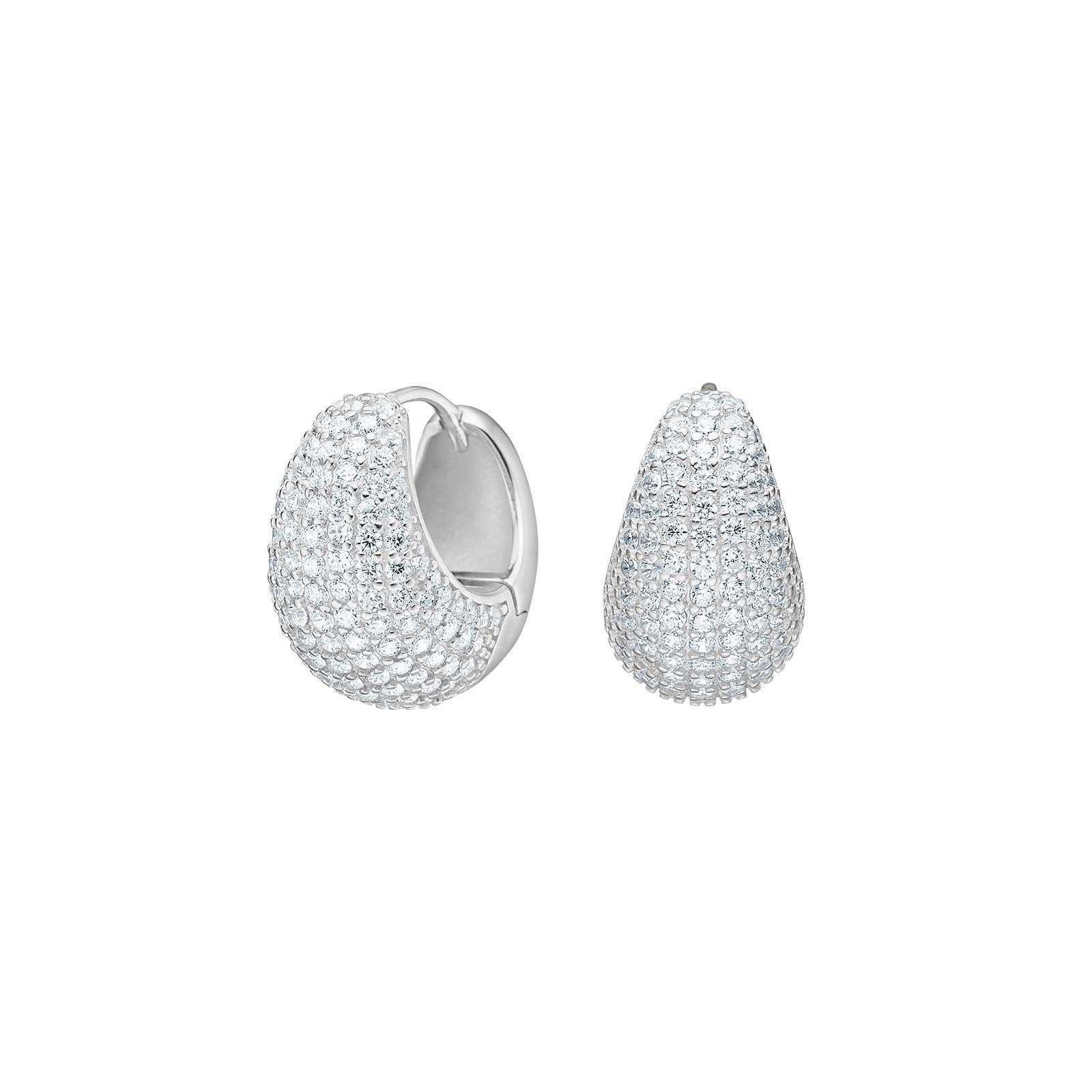 Silver creoles PAULANOR