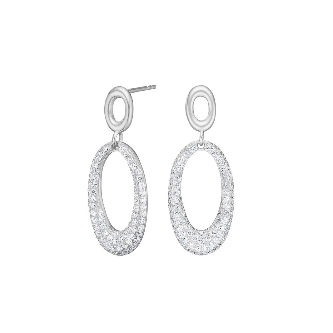 Silver earrings PARISANOR