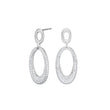 Silver earrings PARISANOR