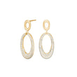 Silver earrings PARISANOR